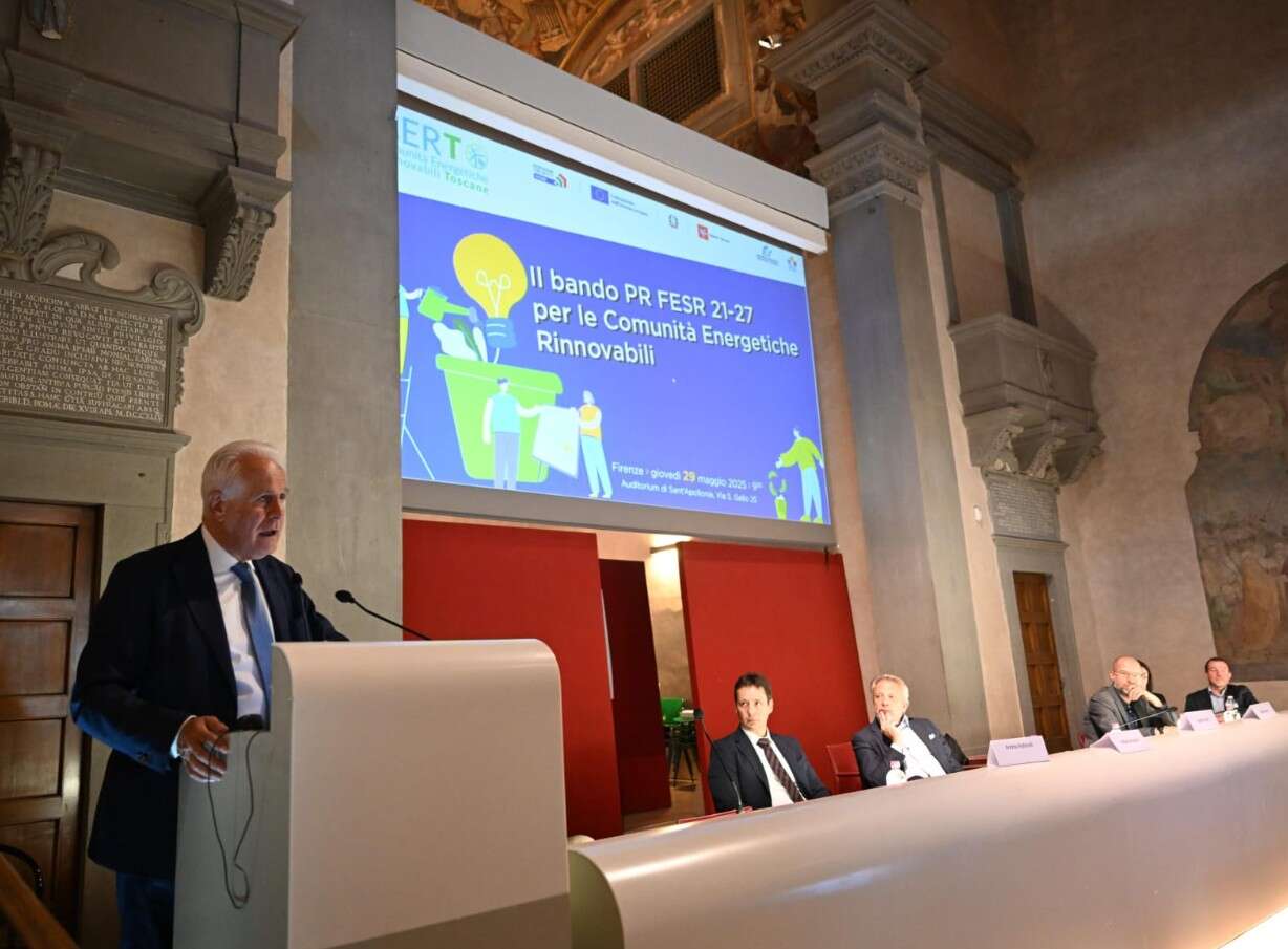 Dalla Regione Toscana 20 milioni di euro per incentivare le Comunità energetiche rinnovabili