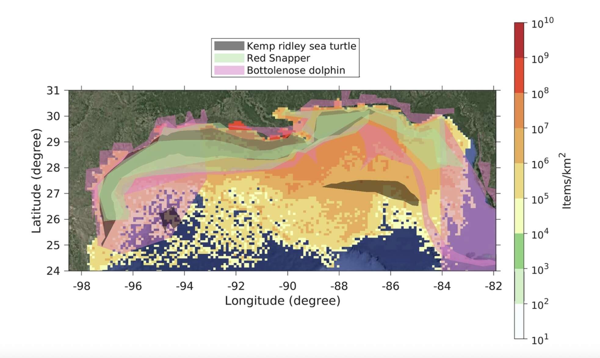 Cmcc microplastiche golfo messico