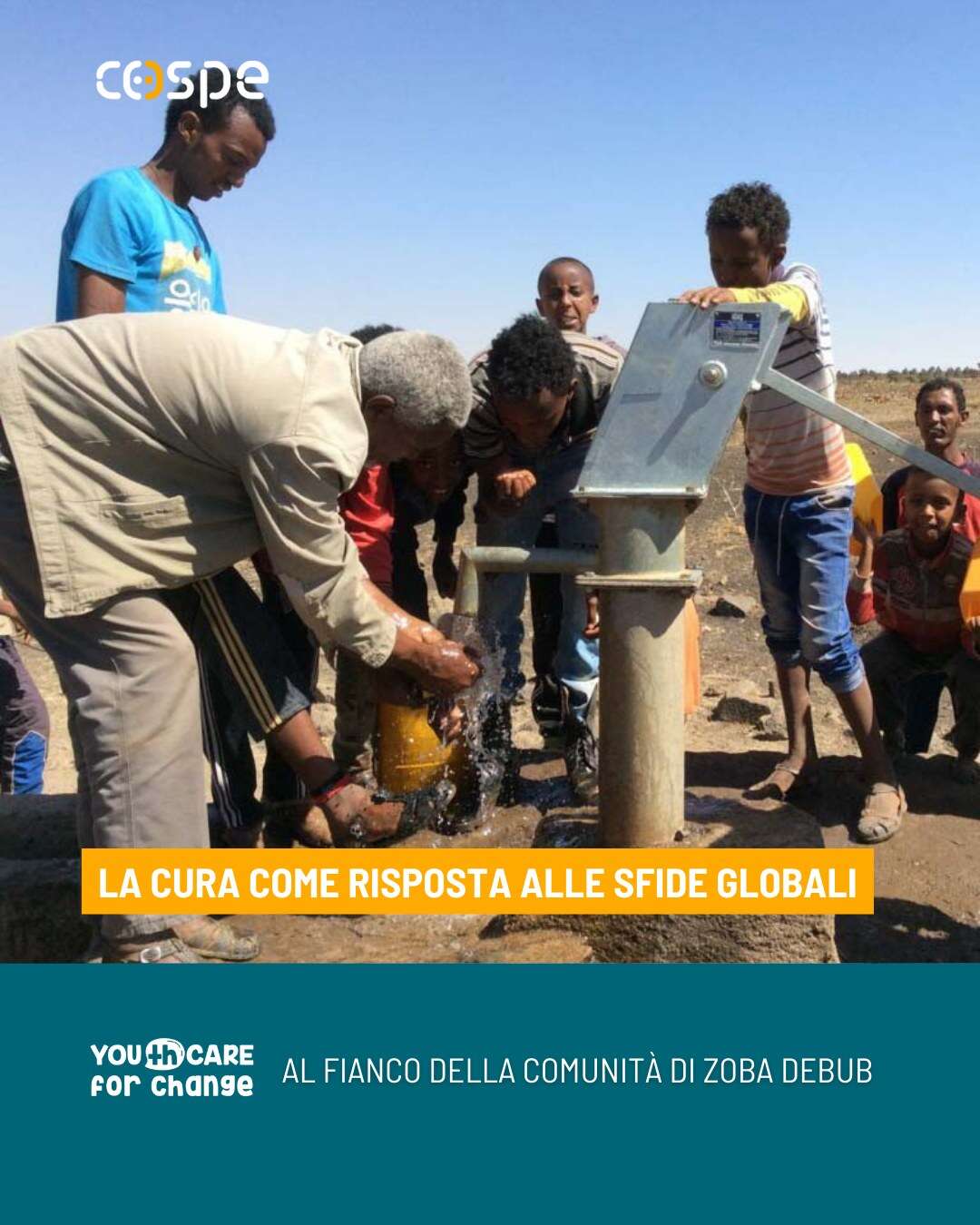 Pozzi comunitari in Eritrea: la Cura come risposta alle sfide globali