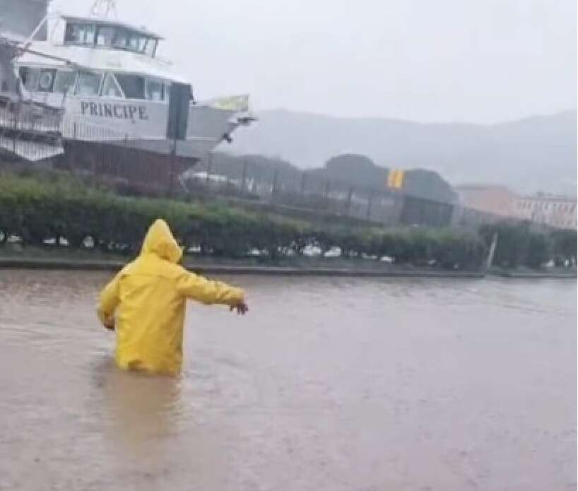 L’Elba di nuovo allagata