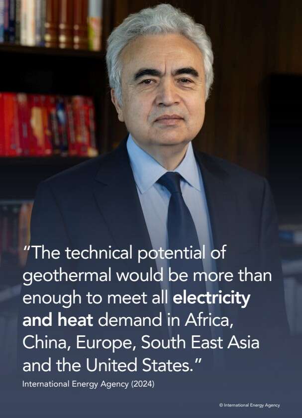 fatih birol iea geotermia