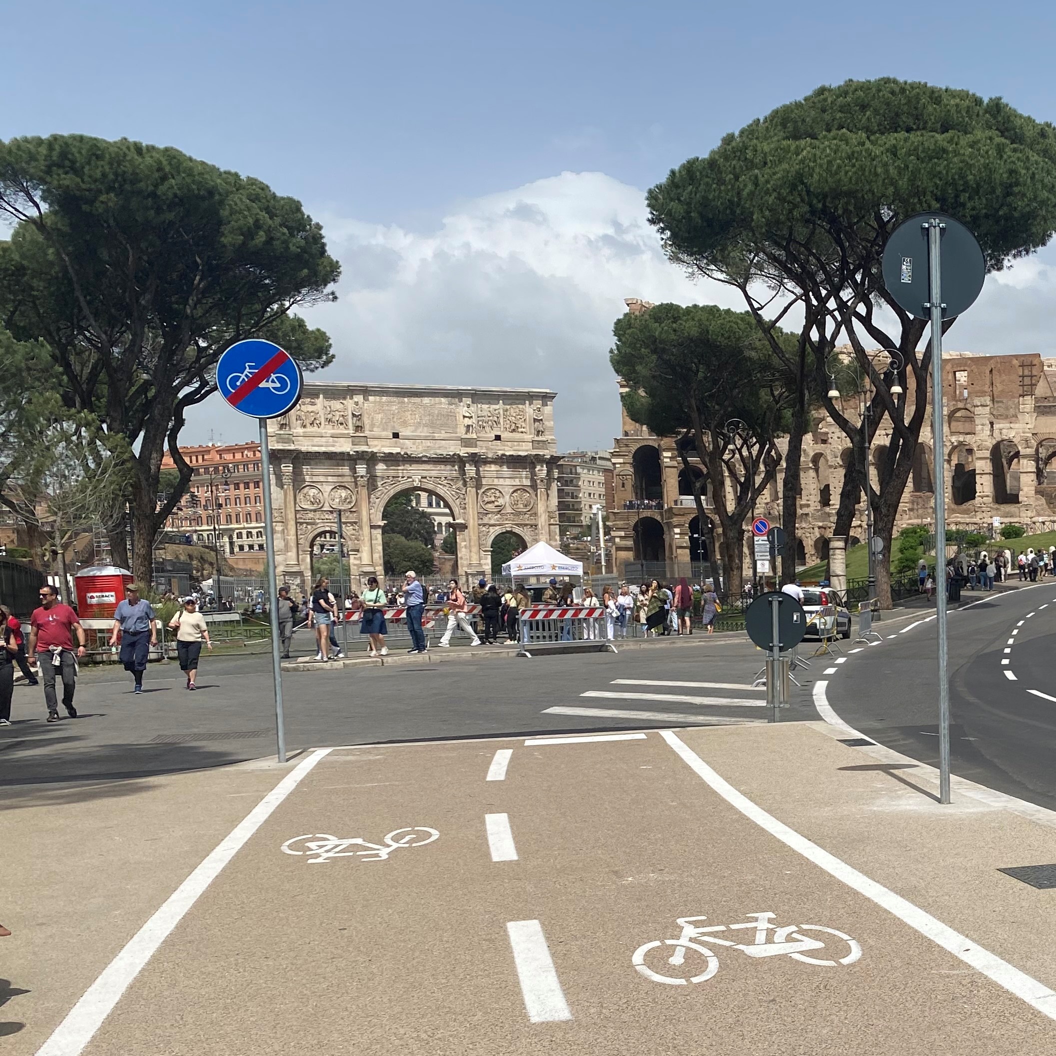 Grab, dopo un decennio inaugurata a Roma la ciclovia più bella del mondo