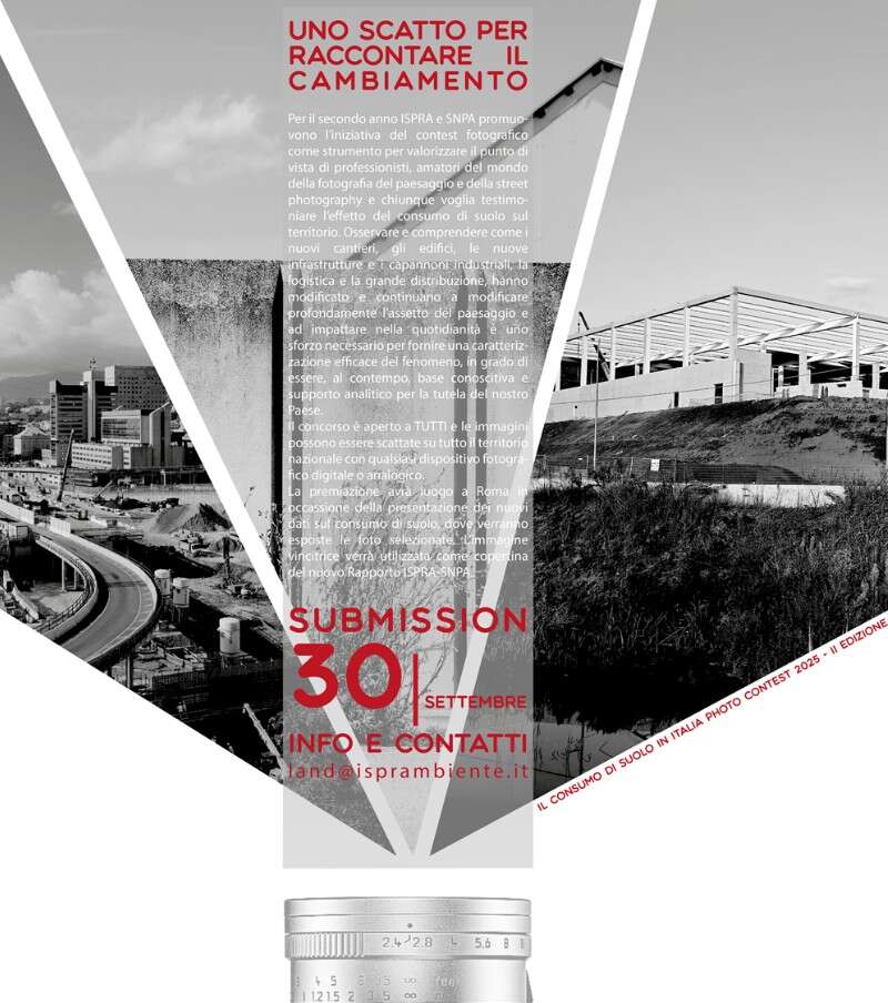 Il consumo di suolo in Italia in una foto