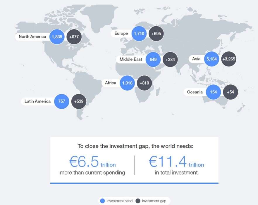 mappa investimenti acqua acea