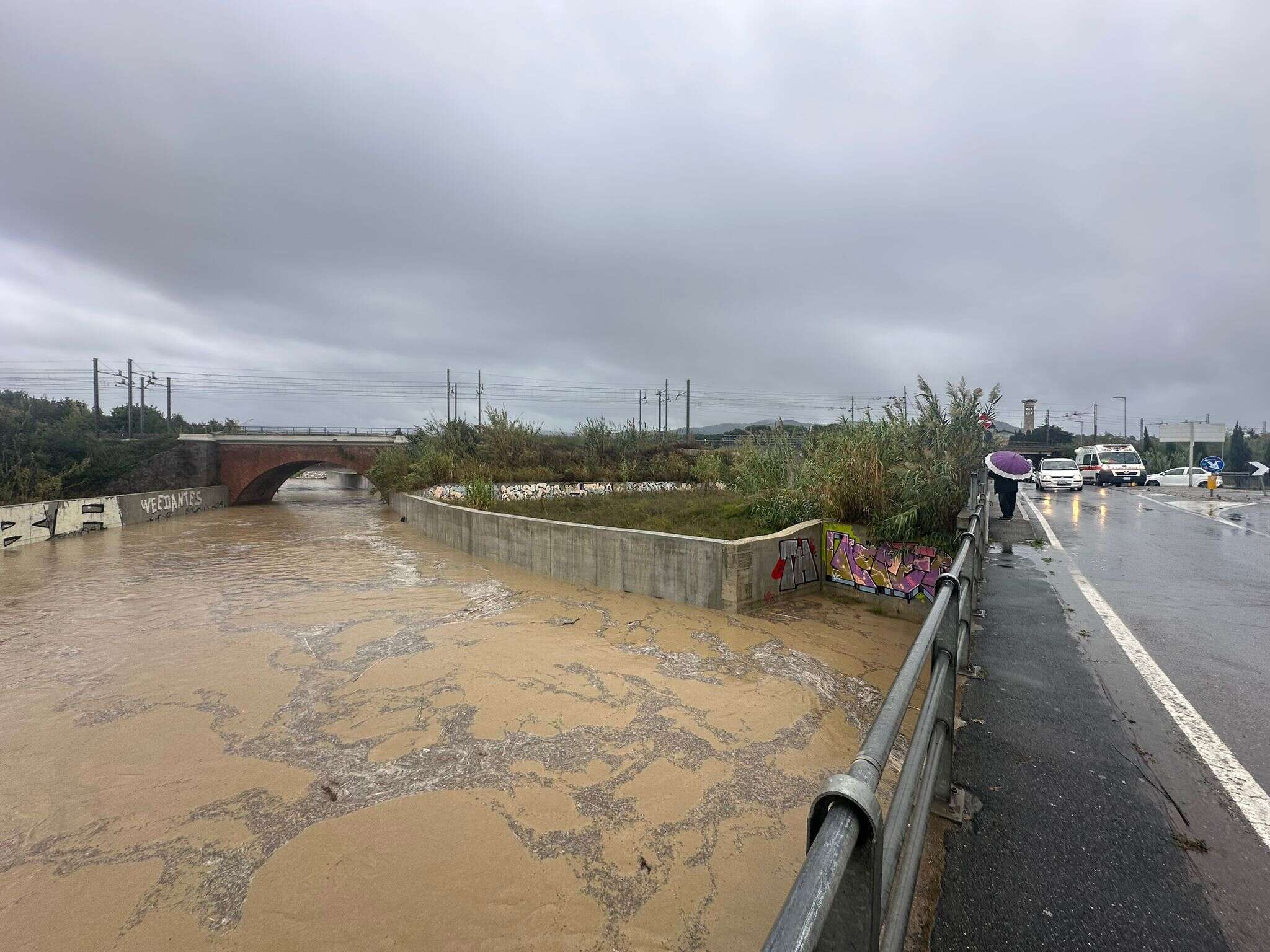 In Toscana fino a 250 mm di pioggia in 24h, ma le opere contro le alluvioni hanno retto