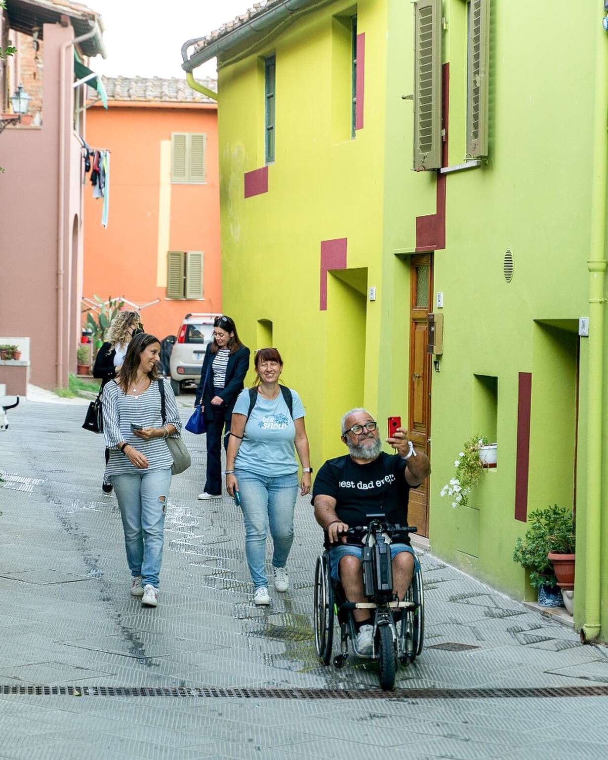 turismo accessibile pecccioli Roberto Vitali a Ghizzano