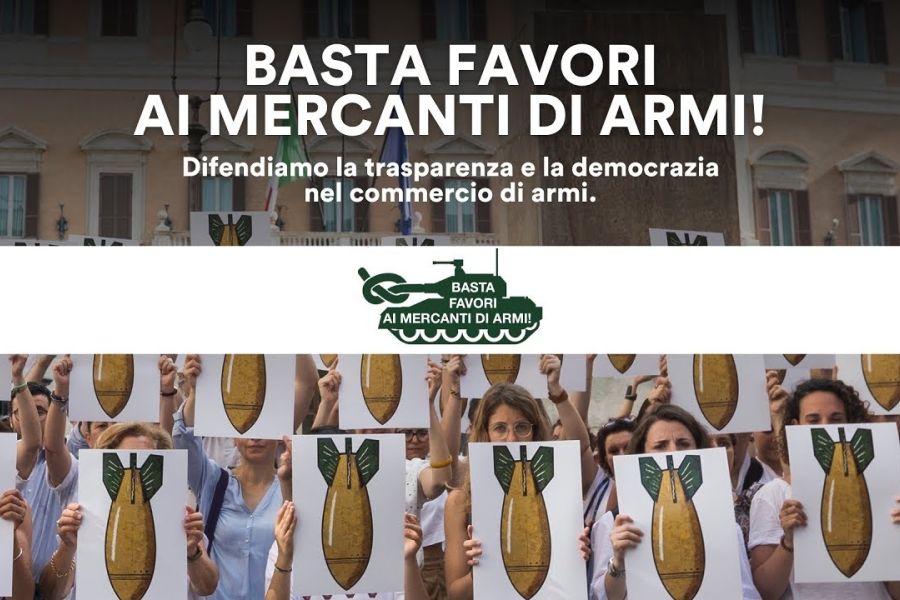 Alla Camera è ripreso l’esame per cancellare la trasparenza delle banche sull’export di armi italiane