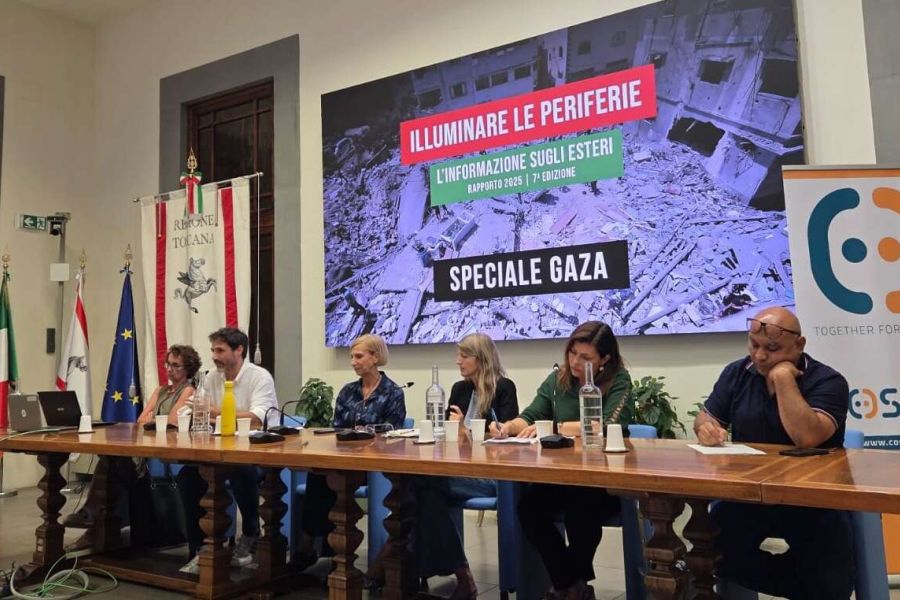 Giornalismo italiano: Gaza domina i Tg, ma i palestinesi restano senza voce