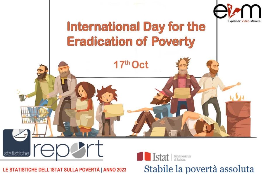 Giornata internazionale per l'eliminazione della povertà: in Italia stabile la povertà assoluta, cresce quella relativa