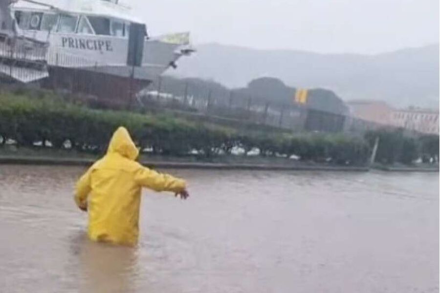L’Elba di nuovo allagata