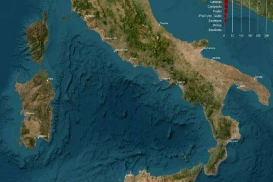 Paesaggi sommersi: il Bel Paese in crisi climatica spiegato dalla Società geografica italiana