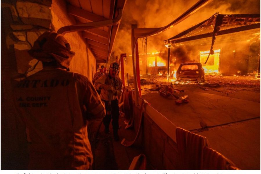 A Los Angeles a fuoco 16mila ettari, quasi quanto tutte le foreste del Parco nazionale Appennino tosco-emiliano