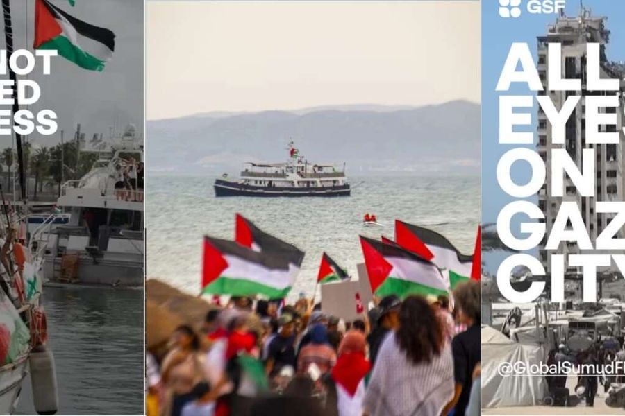 La Global Sumud Flotilla sospesa tra Egitto e Cipro