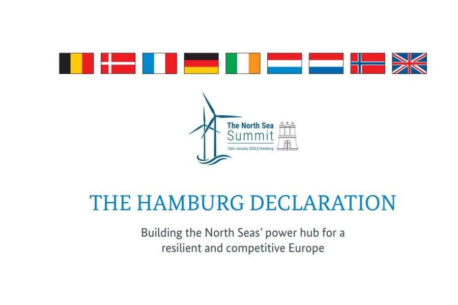 L’eolico offshore nel Mare del Nord verso 300 GW, ora serve una roadmap anche per il Mediterraneo