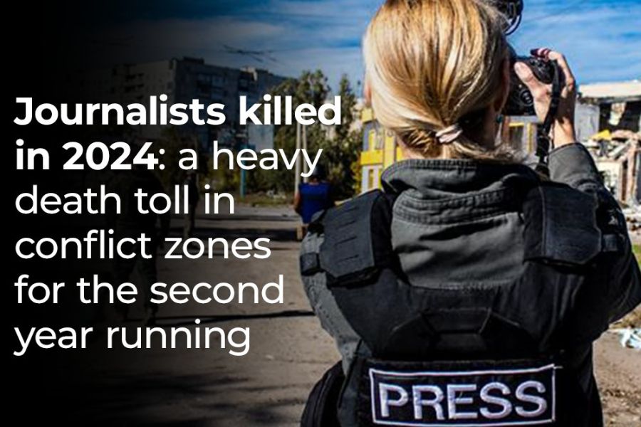 Almeno 68 giornalisti sono stati uccisi nel 2024. Il drammatico bilancio diffuso dall’Unesco