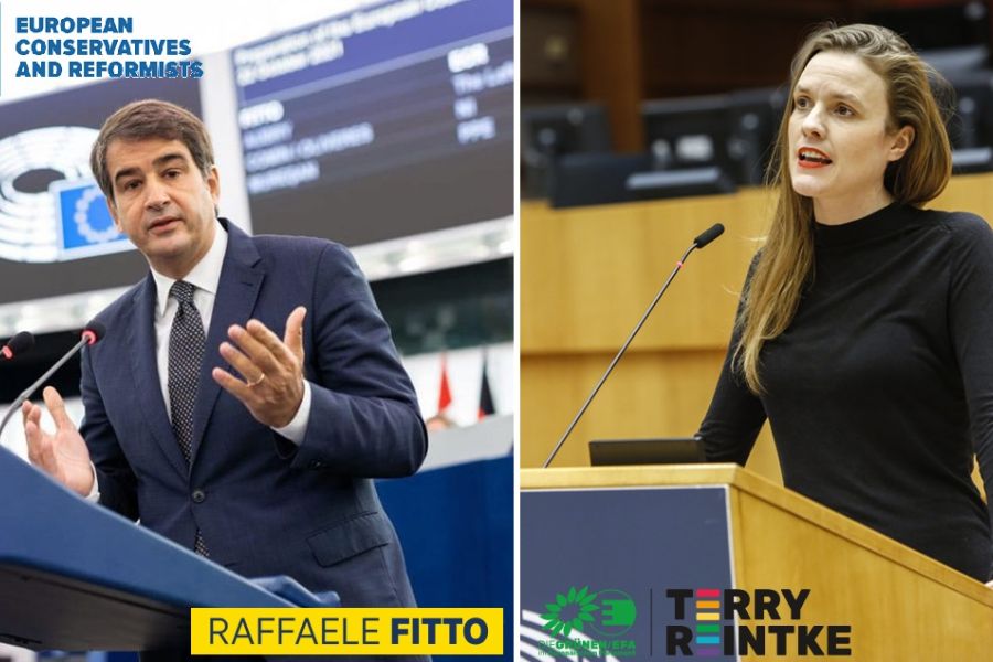 I Verdi europei contro Fitto commissario e vicepresidente Ue